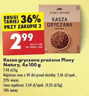 Biedronka Kasza gryczana Plony Natury oferta