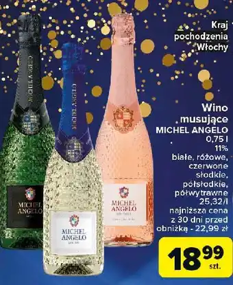 Carrefour Wino Michelangelo Nobile Bianco oferta