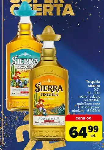 Carrefour Tequila Sierra Tropical Chilli oferta