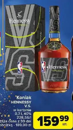Carrefour Cognac karton Hennessy V.s. Nba oferta