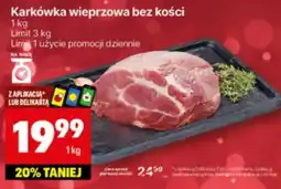 Delikatesy Centrum Karkówka wieprzowa bez kości oferta