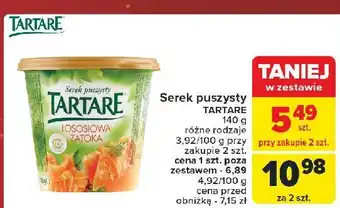 Carrefour Serek łososiowa zatoka Tartare oferta