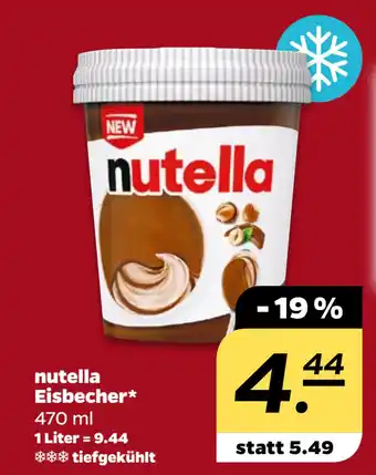 Netto nutella Eisbecher oferta