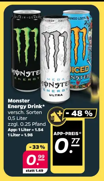 Netto Monster Energy Drink oferta