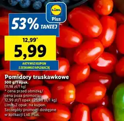 Lidl Pomidory truskawkowe oferta