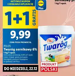 Lidl Twaróg sernikowy Pilos oferta