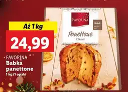 Lidl Babka panettone Favorina oferta