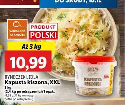 Lidl Kapusta kiszona Ryneczek lidla oferta