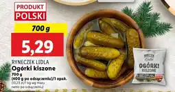 Lidl Ogórki kiszone Ryneczek lidla oferta