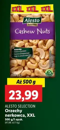 Lidl Orzechy nerkowca Alesto oferta