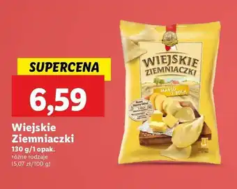 Lidl Chipsy masło z solą Lorenz wiejskie ziemniaczki oferta