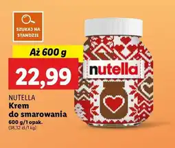 Lidl Krem czekoladowo-orzechowy Nutella oferta