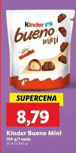 Lidl Baton Kinder bueno mini oferta