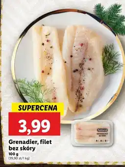 Lidl Grenadier filet bez skóry Rybhand oferta