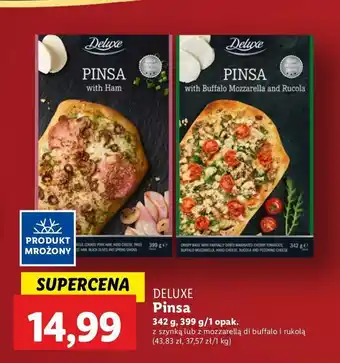 Lidl Pinsa z mozzarellą i rukolą Deluxe oferta