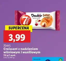 Lidl Rogal vanilla-cherry 7 days double max oferta