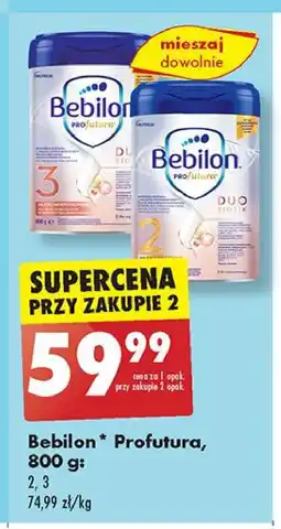 Biedronka Mleko 3 Bebilon profutura duo biotik oferta