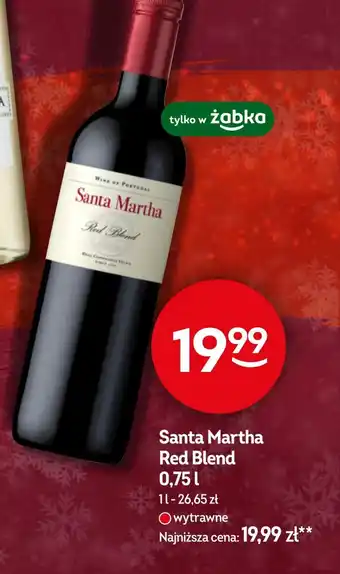 Żabka Wino SANTA MARTA oferta