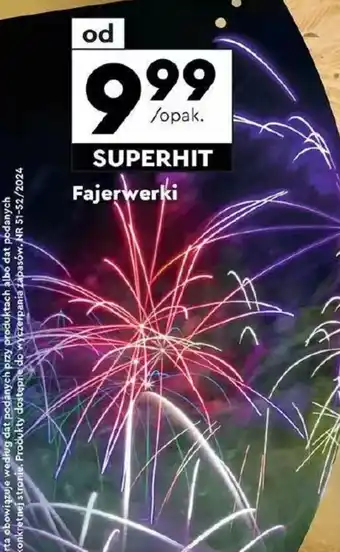 Biedronka Fajerwerki oferta