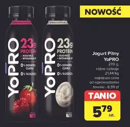 Carrefour Jogurt truskawka-malina Danone Yopro oferta