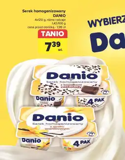 Carrefour Serek wanilia Danone Danio oferta