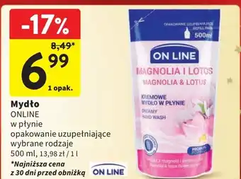 Intermarche Mydło w płynie magnolia i lotos - zapas On Line oferta