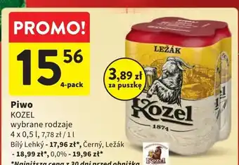 Intermarche Piwo Kozel Lezak oferta