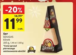 Intermarche Ser 12 miesięcy Dziugas oferta