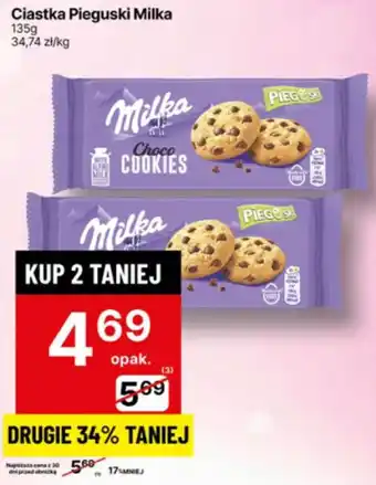 Delikatesy Centrum Ciastka Pieguski Milka oferta