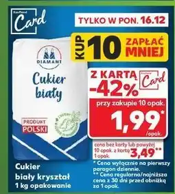 Kaufland Cukier biały Diamant oferta