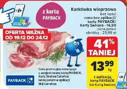 Carrefour Market Karkówka wieprzowa bez kości oferta