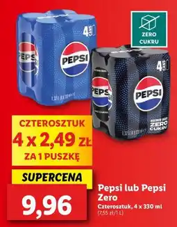 Lidl Pepsi 4x330ML oferta