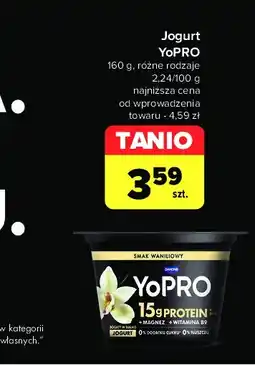 Carrefour Market Jogurt proteinowy wanilia Danone yopro oferta