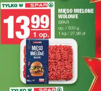 Spar Mięso mielone wołowe Spar oferta