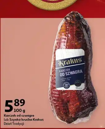 Auchan Szynka od szwagra Krakus Animex oferta