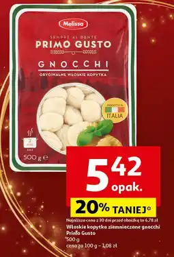 Auchan Gnocchi Melissa Primo Gusto oferta