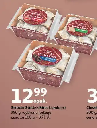 Auchan Strucla stollen bites Lambertz oferta