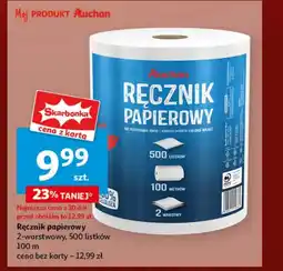 Auchan Ręcznik papierowy Auchan oferta