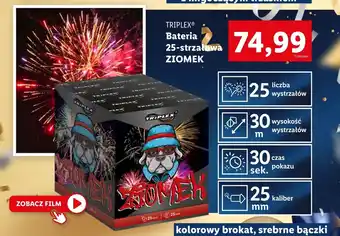 Lidl Zestaw fajerwerków Triplex oferta