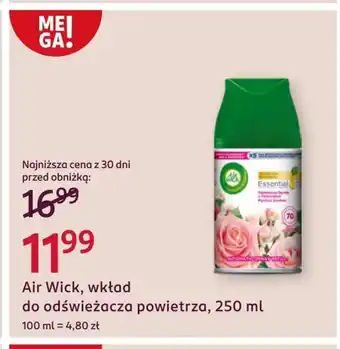 Rossmann Wkłady do odświeżacza Air Wick oferta