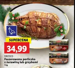 Perliczka faszerowana grzybami Drosed