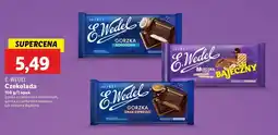 Lidl Czekolada gorzka o smaku espresso E. wedel oferta