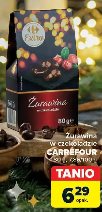 Carrefour Żurawina W czekoladzie CARREFOUR oferta