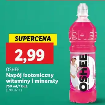 Lidl Napój izotoniczny różowy grejpfrut Oshee oferta