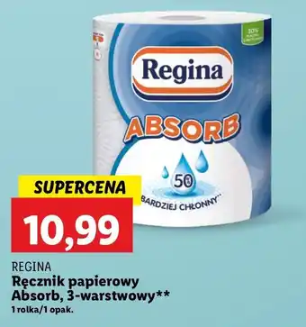 Lidl Ręcznik papierowy Regina Absorb oferta