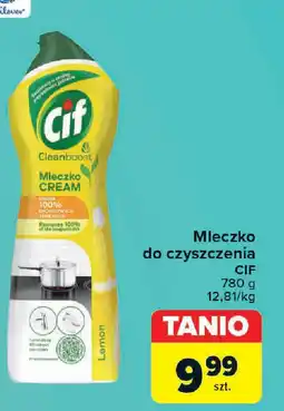 Carrefour Mleczko do czyszczenia CIF oferta