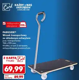 Kaufland Wózek transportowy Parkside oferta