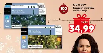 Kaufland Łańcuch świetlny Liv & BO oferta