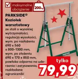 Kaufland Koziołek warsztatowy Parkside oferta