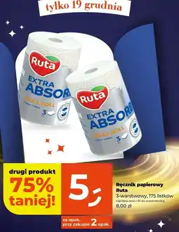 Dealz Ręcznik papierowy extra absorb Ruta oferta